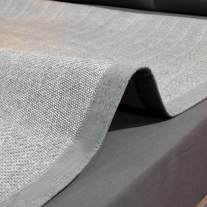 91家纺网 家纺一手货源 找家纺 yyds网供 2026新款养生古藤席空调席印尼藤席加粗加厚高档冰藤席凉席竹席空调席直播三件套 养生古藤席-典雅灰