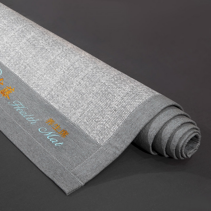 91家纺网 家纺一手货源 找家纺 yyds网供 2026新款养生古藤席空调席印尼藤席加粗加厚高档冰藤席凉席竹席空调席直播三件套 养生古藤席-典雅灰