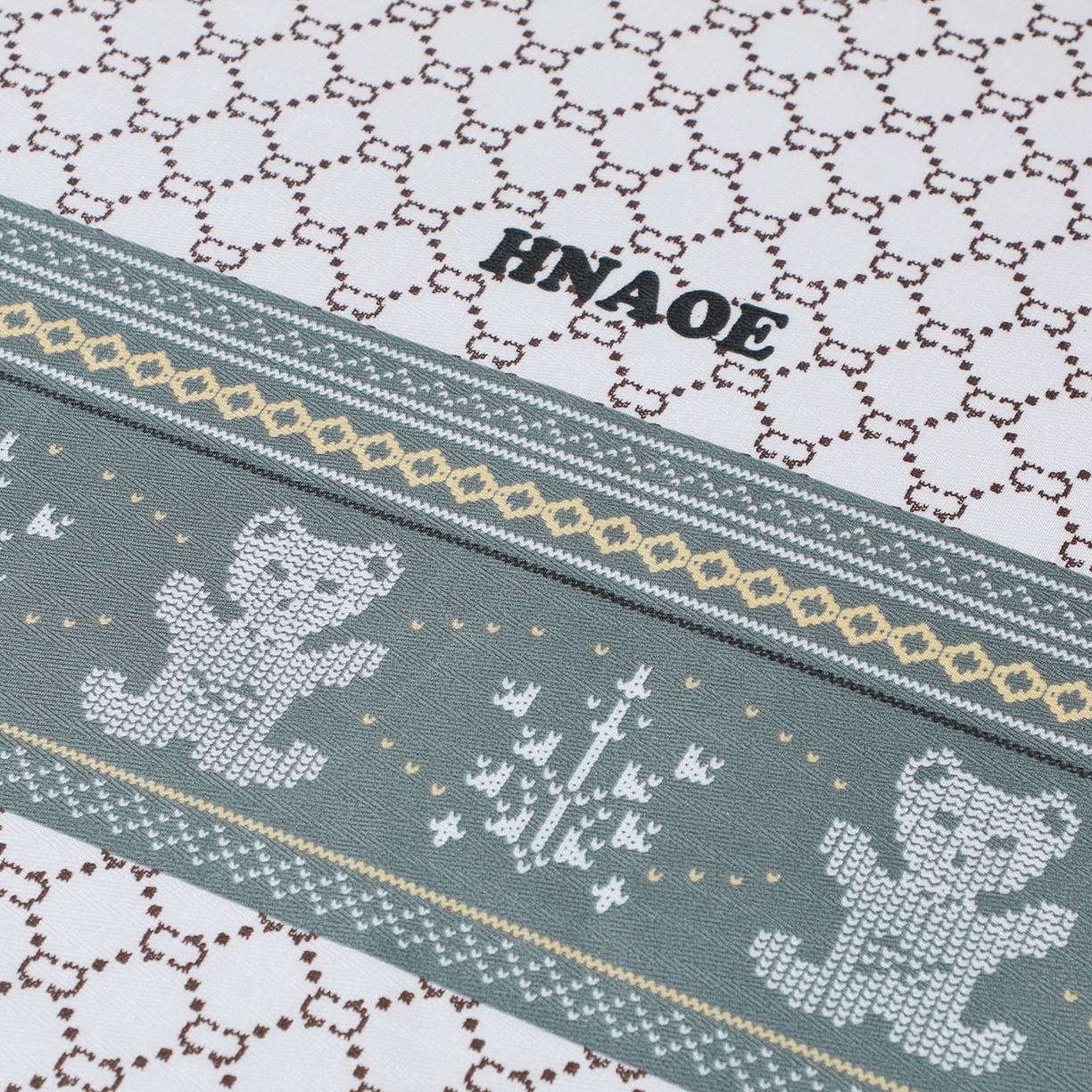 91家纺网 家纺一手货源 找家纺 坦客毯业 2026新款印花冰丝席三件套斜纹加厚冰丝凉席夏凉子 贵族风范