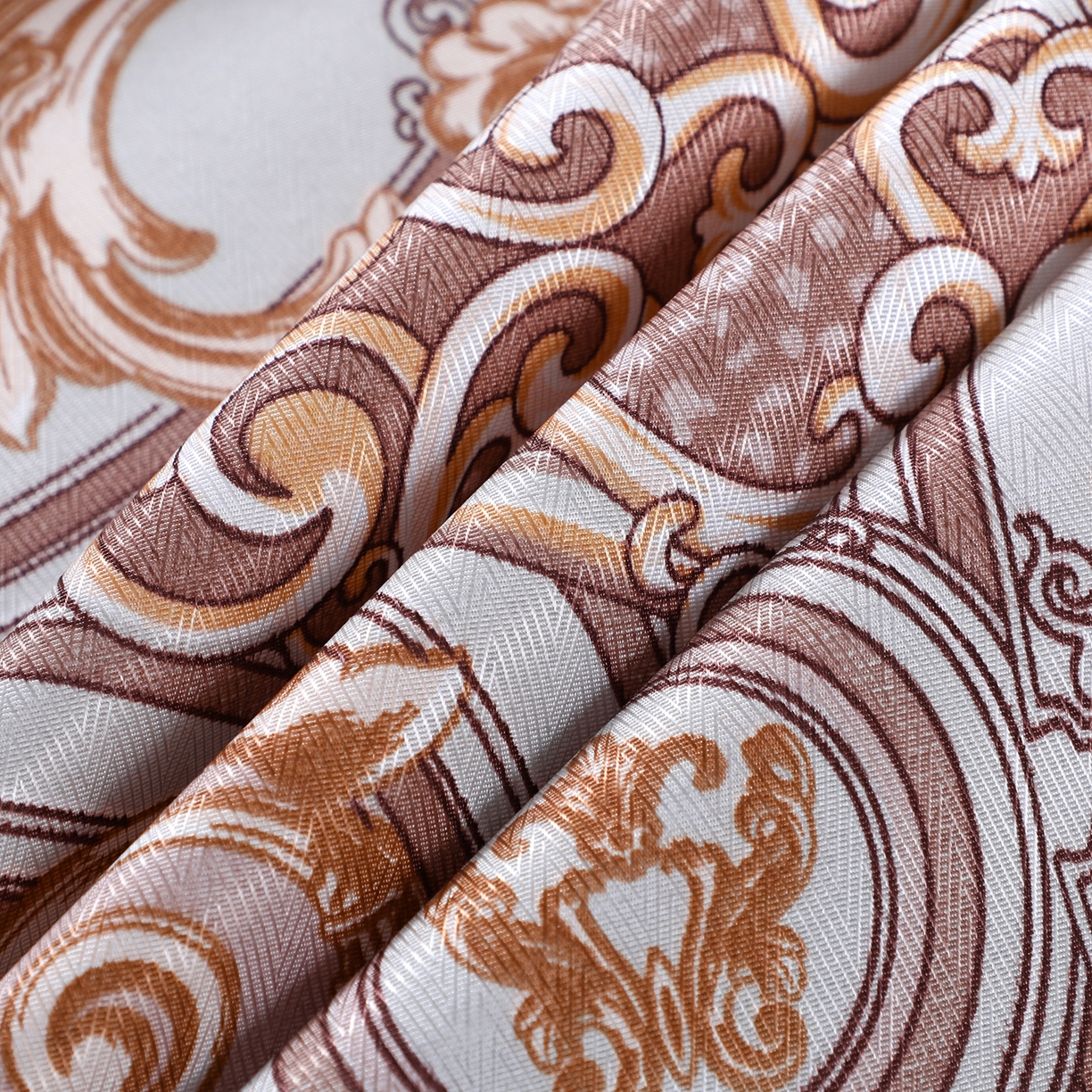 91家纺网 家纺一手货源 找家纺 坦客毯业 2026新款印花冰丝席三件套斜纹加厚冰丝凉席夏凉子 西欧风情