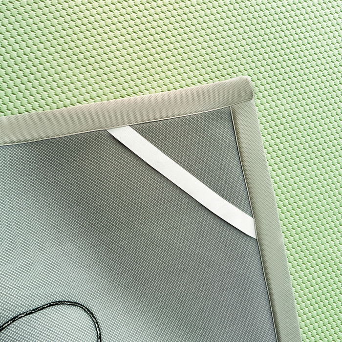 91家纺网 家纺一手货源 找家纺 梵朴 2026新款凉感PE冰豆豆贴布绣凉席-升级抗起球 八宝熊-绿