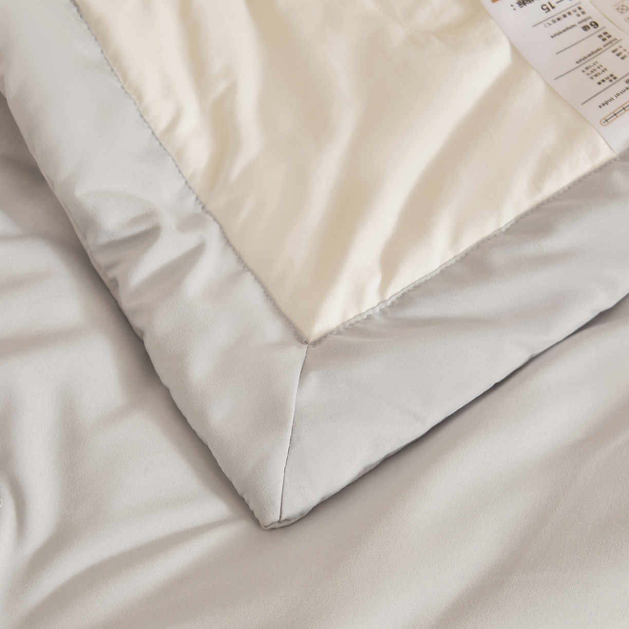 91家纺网 家纺一手货源 找家纺 （总）初相识被业 2026春夏新款A类水洗棉纯色双拼新疆棉花被夏被夏凉被空调被