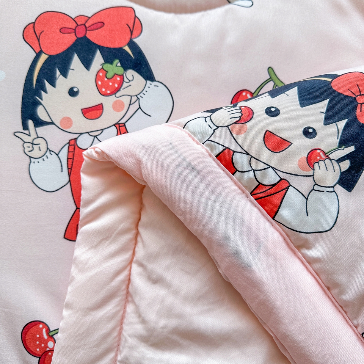 91家纺网 家纺一手货源 找家纺 优卡迪家纺馆 2026新款水洗云朵棉夏被四件套下载文件包含买家秀 草莓女孩