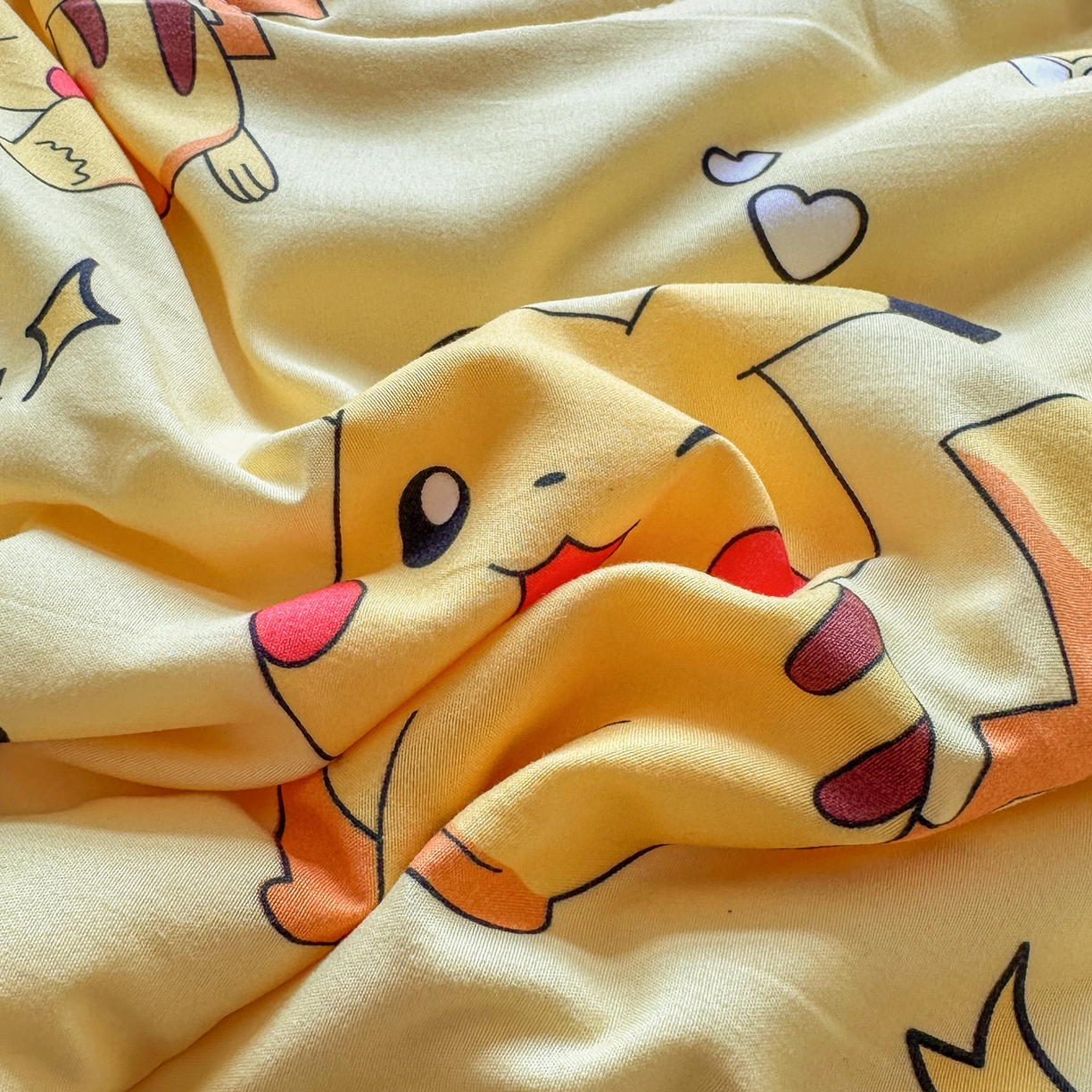 91家纺网 家纺一手货源 找家纺 优卡迪家纺馆 2026新款水洗云朵棉夏被四件套下载文件包含买家秀 闪电宝宝