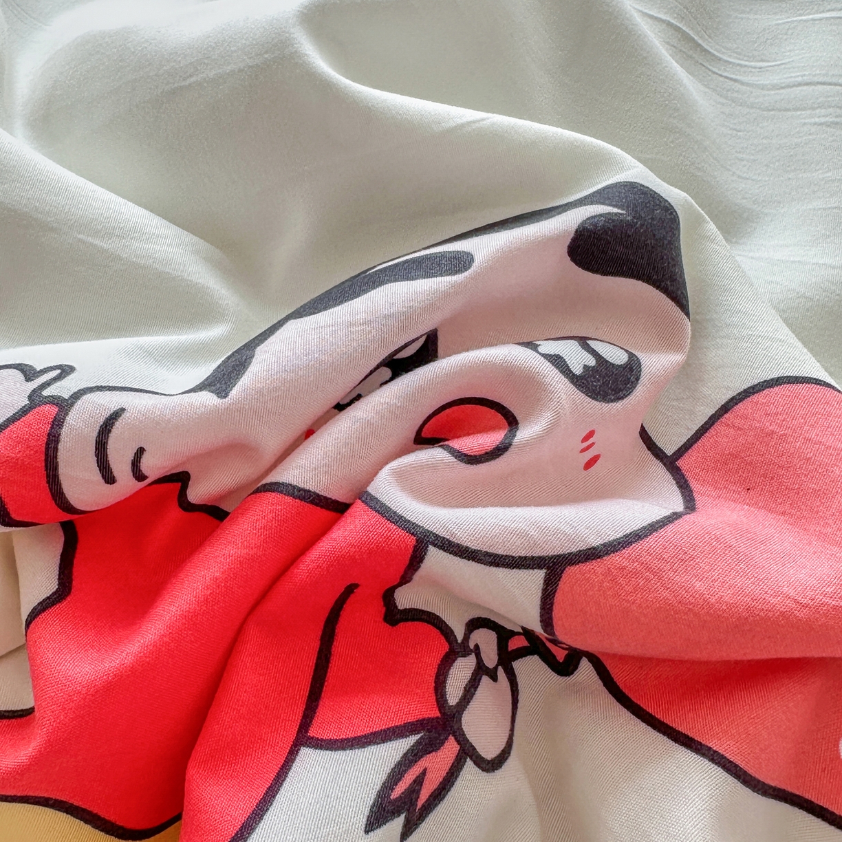 91家纺网 家纺一手货源 找家纺 优卡迪家纺馆 2026新款水洗云朵棉夏被四件套下载文件包含买家秀 淘气小新