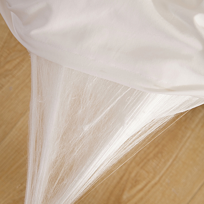 91家纺网 家纺一手货源 找家纺 禹祥家纺 2026新款拉链款二合一子母被蚕蛹蛋白春秋被冬被加厚被子被芯 白色