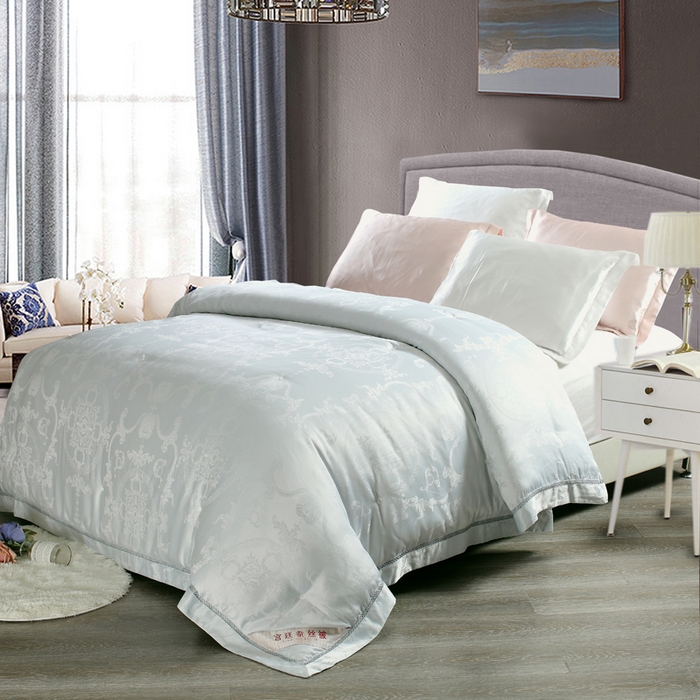 91家纺网 家纺一手货源 找家纺 （总）禹祥家纺 2026顶级绒提花手工榨蚕丝被夏被春秋被冬被子母被被芯双人夏季空调被（支持质检）