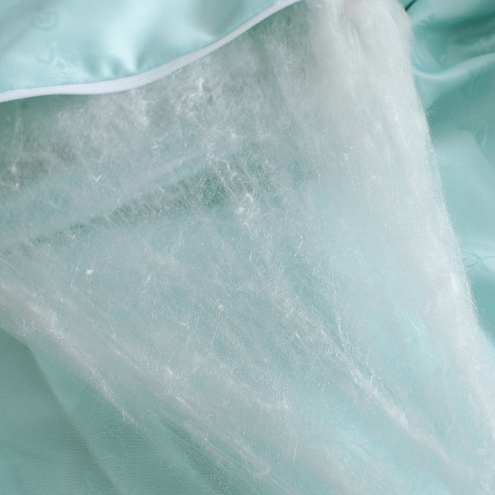 91家纺网 家纺一手货源 找家纺 禹祥家纺 2026顶级绒提花手工榨蚕丝被夏被春秋被冬被子母被被芯双人夏季空调被（支持质检） 青色