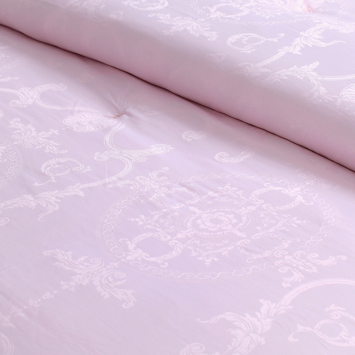 91家纺网 家纺一手货源 找家纺 禹祥家纺 2026顶级绒提花手工榨蚕丝被夏被春秋被冬被子母被被芯双人夏季空调被（支持质检） 粉红色