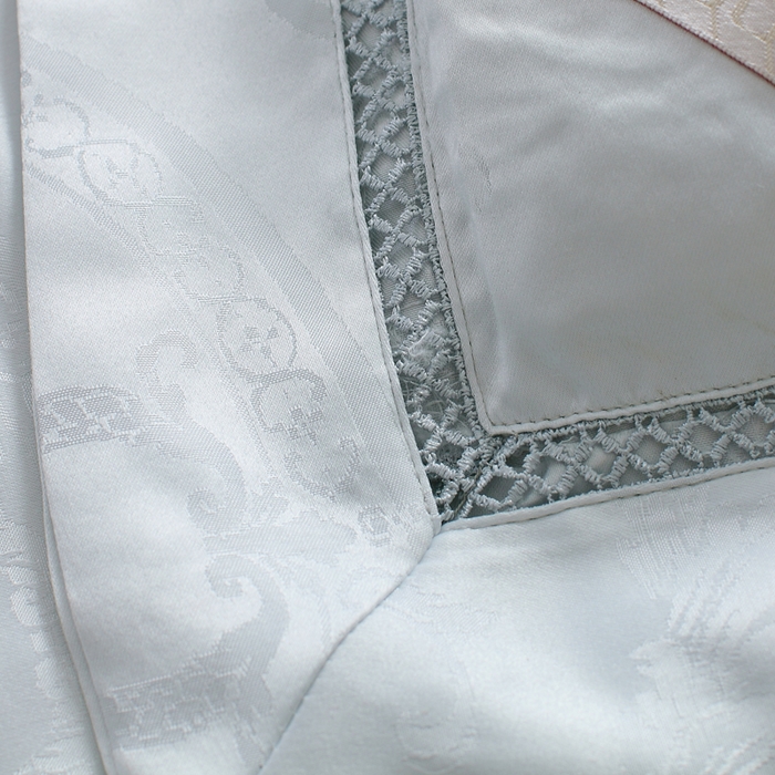 91家纺网 家纺一手货源 找家纺 禹祥家纺 2026顶级绒提花手工榨蚕丝被夏被春秋被冬被子母被被芯双人夏季空调被（支持质检） 浅绿色