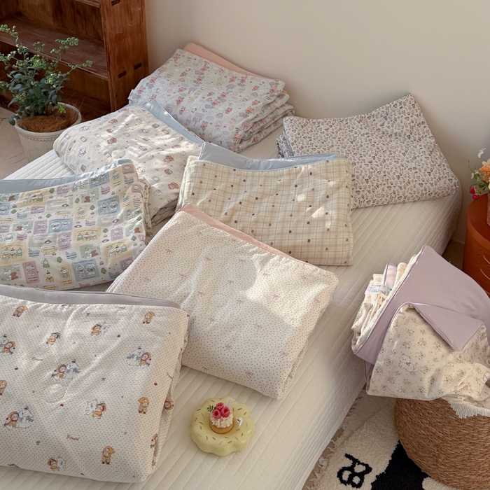 大彩家居 2026新款全棉双层纱凉感夏被 组合