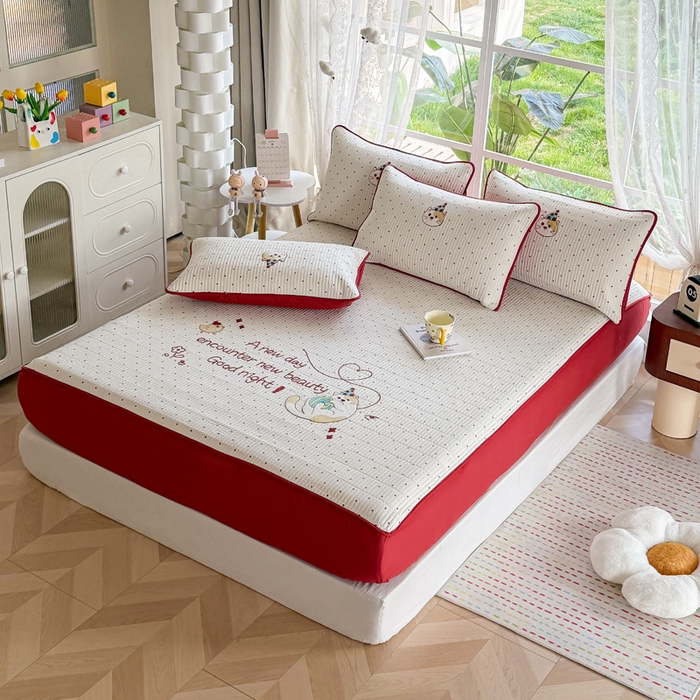 91家纺网 家纺一手货源 找家纺 恋佳居 2026新款毛巾绣古法棉单品被套被套单件 花野遇美