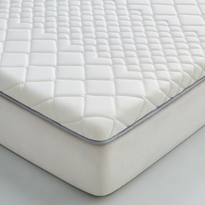 91家纺网 家纺一手货源 找家纺 优莱床垫 2026新款针织棉记忆海绵单边款床垫 艾玛格记忆棉单边白