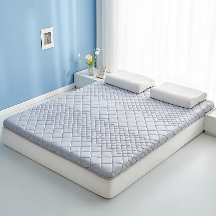 91家纺网 家纺一手货源 找家纺 优莱床垫 2026新款针织棉记忆海绵单边款床垫 艾玛格记忆棉单边灰