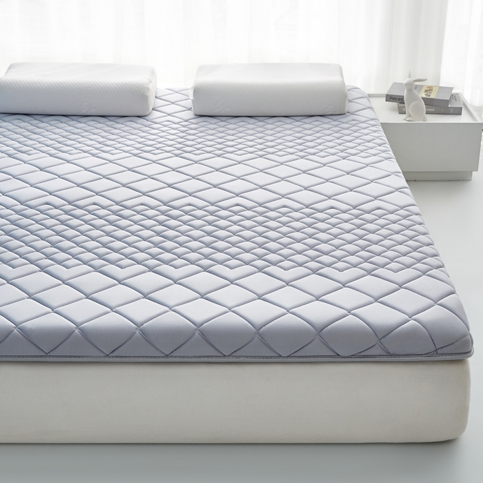 91家纺网 家纺一手货源 找家纺 优莱床垫 2026新款针织棉记忆海绵单边款床垫 艾玛格记忆棉单边灰