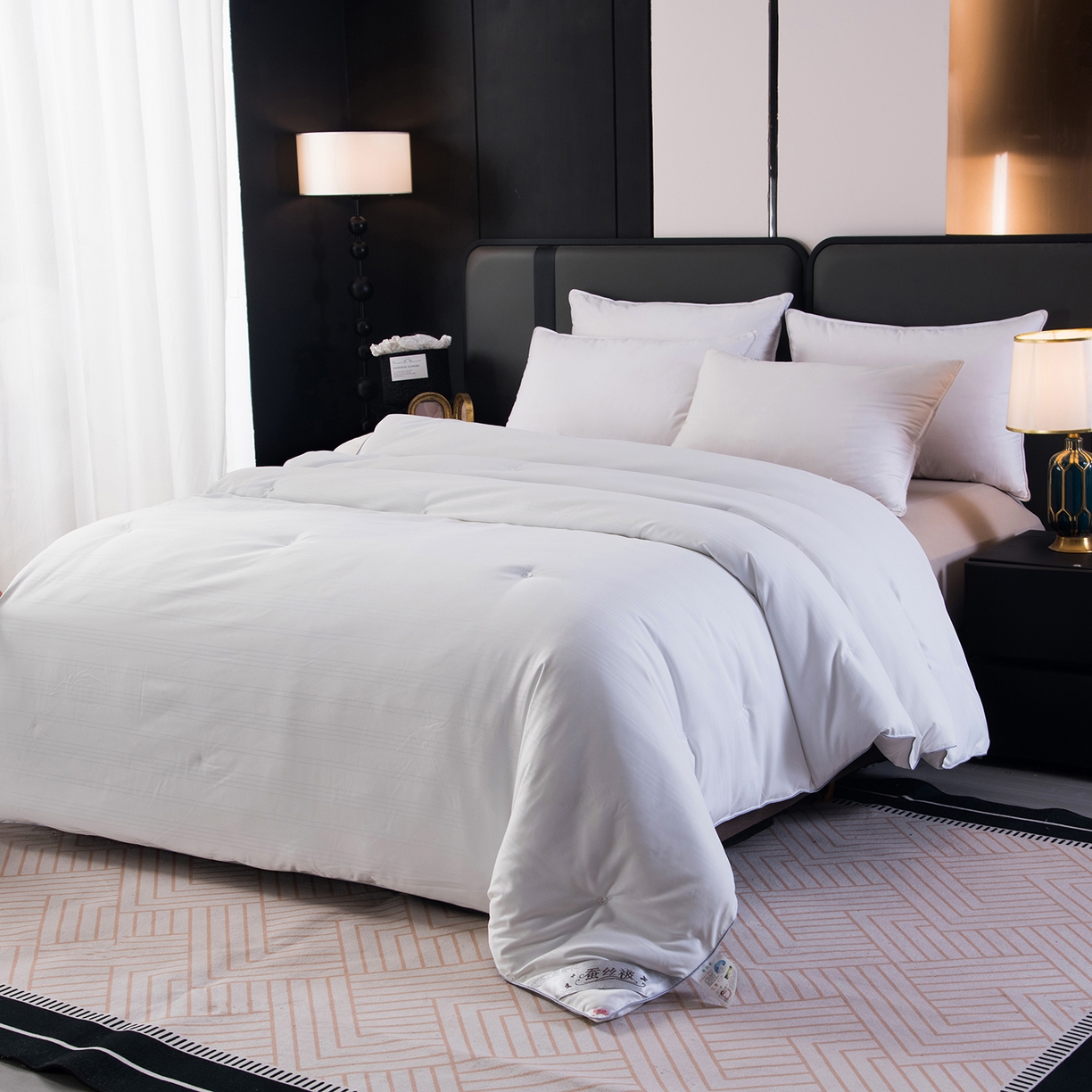 91家纺网 家纺一手货源 找家纺 （总）禹祥家纺 2026新款爆款手工蚕丝被直播春秋被宿舍冬被子母被被子被芯拉链款