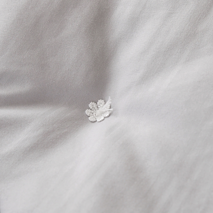 91家纺网 家纺一手货源 找家纺 禹祥家纺 2026轻奢丝滑裸感全棉纯棉提花蚕丝被被子被芯 灰