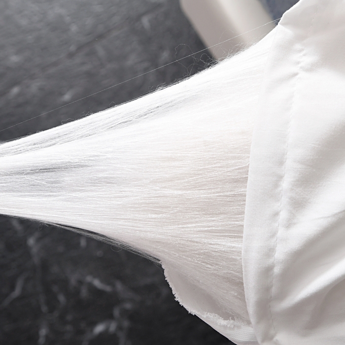 91家纺网 家纺一手货源 找家纺 禹祥家纺 2026新款小提花经典蚕丝被子母被 小提花经典-白