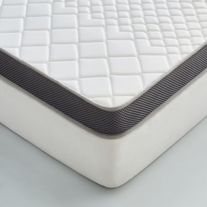 91家纺网 家纺一手货源 找家纺 优莱床垫 2026新款针织棉记忆海绵立体款床垫 艾玛格记忆棉立体白色