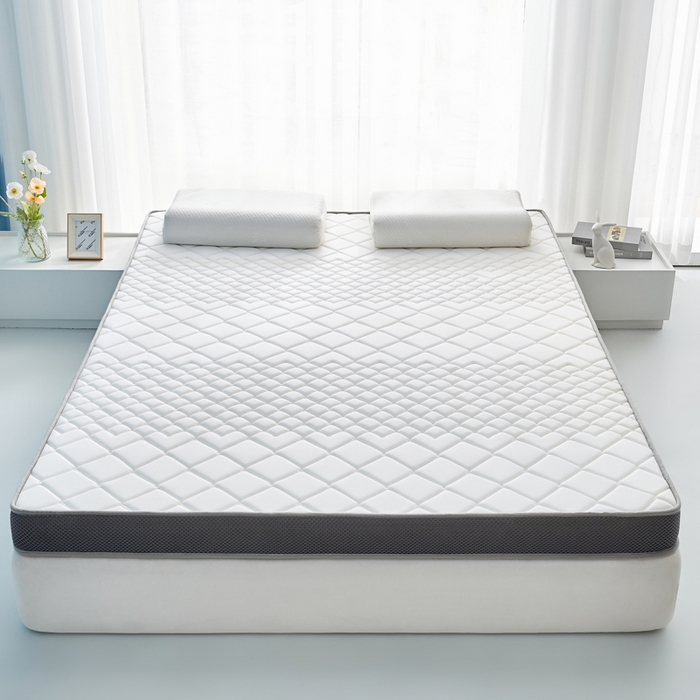 91家纺网 家纺一手货源 找家纺 优莱床垫 2026新款针织棉记忆海绵立体款床垫 艾玛格记忆棉立体白色