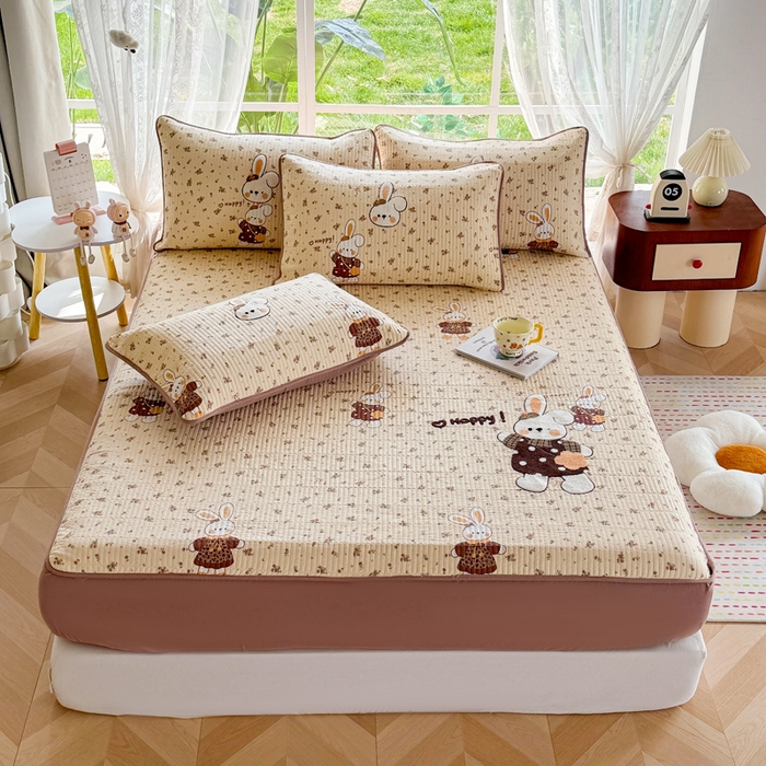 91家纺网 家纺一手货源 找家纺 （总）恋佳居 2026新款毛巾绣古法棉单品床笠床笠单件