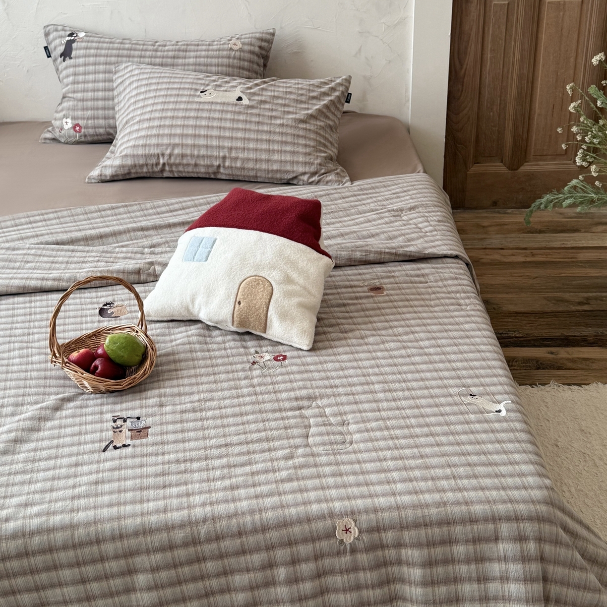 91家纺网 家纺一手货源 找家纺 （总）鹿班家居 2026夏季新品水洗棉夏被夏凉被空调被-小猫乐园（标准会员-20元）