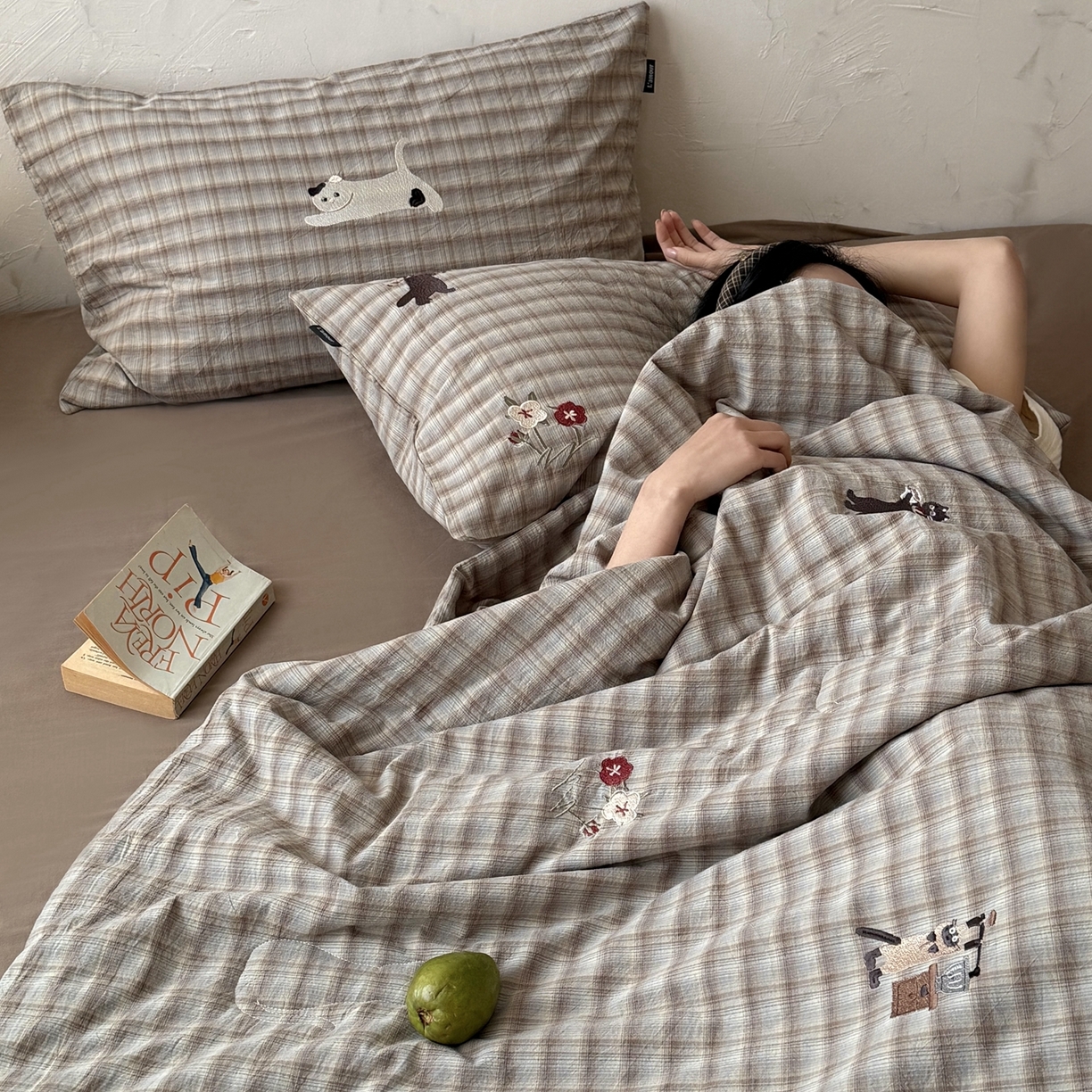 91家纺网 家纺一手货源 找家纺 （总）鹿班家居 2026夏季新品水洗棉夏被夏凉被空调被-小猫乐园（标准会员-20元）