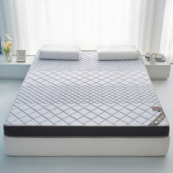 91家纺网 家纺一手货源 找家纺 优莱床垫 2026新款针织棉记忆海绵立体款床垫 艾玛格记忆棉立体灰