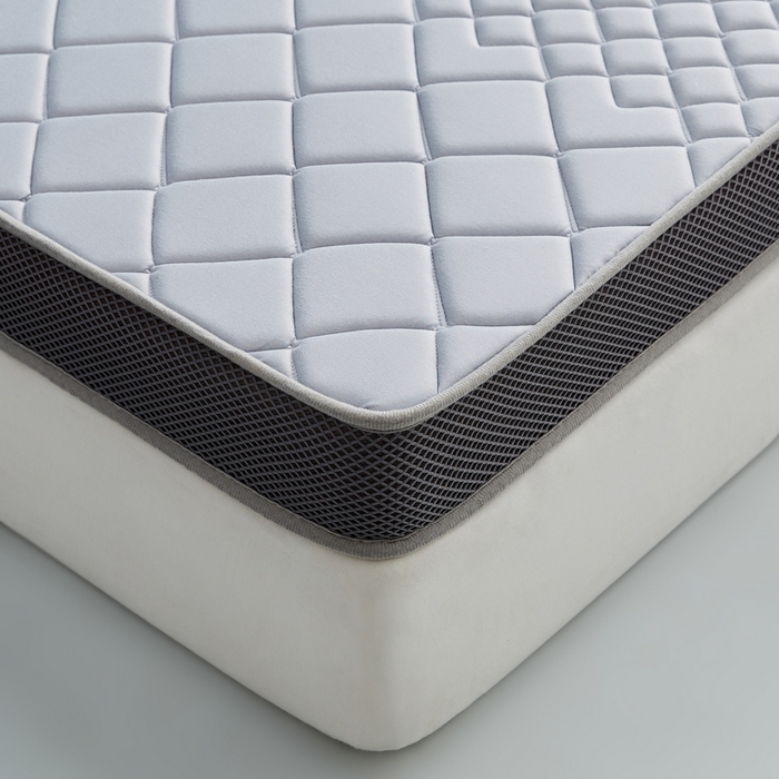 91家纺网 家纺一手货源 找家纺 优莱床垫 2026新款针织棉记忆海绵立体款床垫 艾玛格记忆棉立体灰