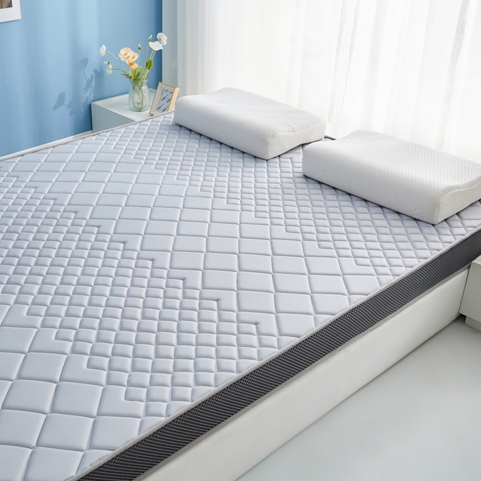 91家纺网 家纺一手货源 找家纺 优莱床垫 2026新款针织棉记忆海绵立体款床垫 艾玛格记忆棉立体灰