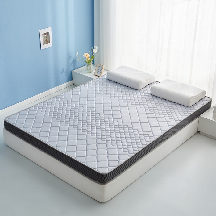 91家纺网 家纺一手货源 找家纺 优莱床垫 2026新款针织棉记忆海绵立体款床垫 艾玛格记忆棉立体灰