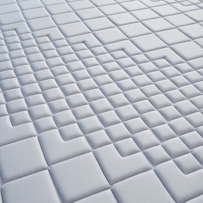 91家纺网 家纺一手货源 找家纺 优莱床垫 2026新款针织棉记忆海绵立体款床垫 艾玛格记忆棉立体灰