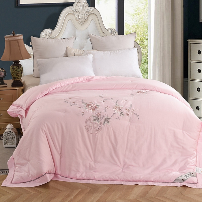 （总）禹祥家纺 2026新款60支长绒棉蚕丝被被芯春秋被冬被 被子被芯