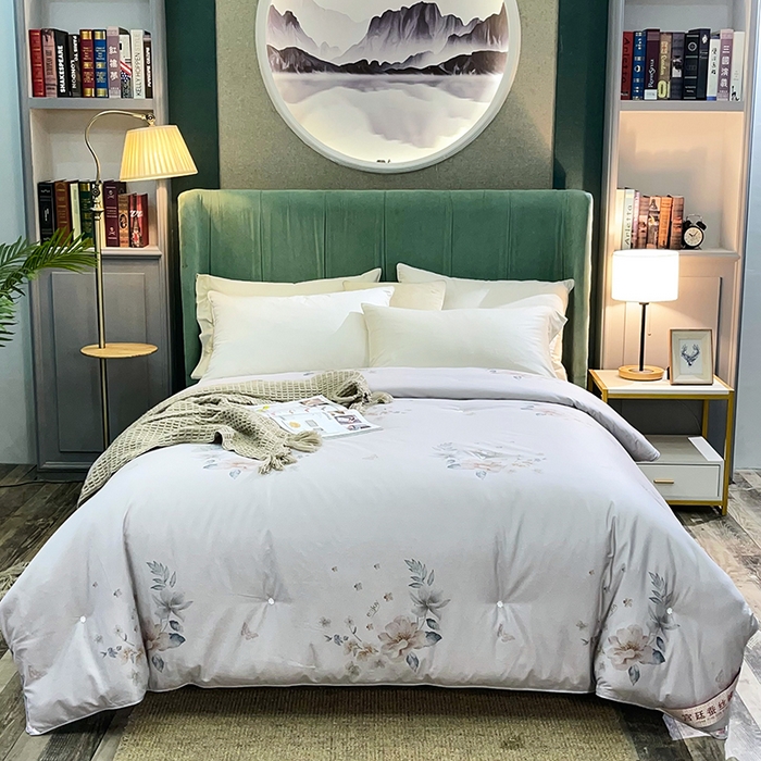 91家纺网 家纺一手货源 找家纺 （总）禹祥家纺 2026新款全棉蚕丝被被子被芯冬被子母被提花蚕丝被 被子被芯