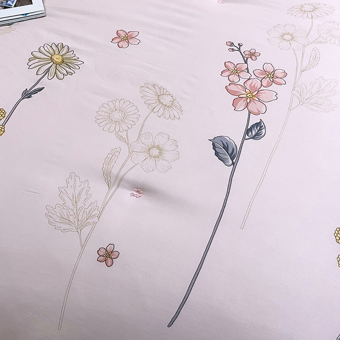 91家纺网 家纺一手货源 找家纺 禹祥家纺 2026新款全棉蚕丝被被子被芯冬被子母被提花蚕丝被 被子被芯 伊人粉