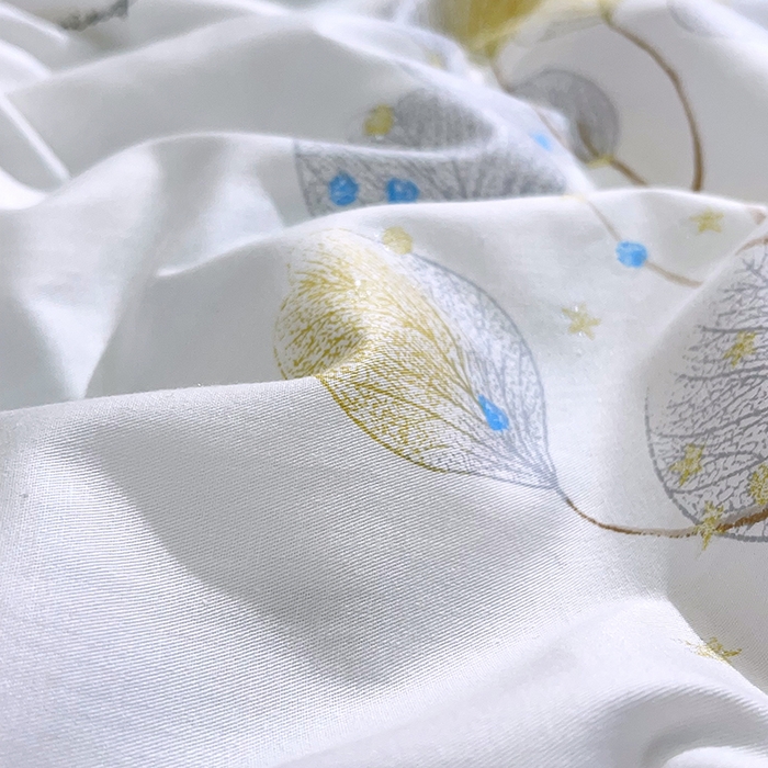 91家纺网 家纺一手货源 找家纺 禹祥家纺 2026新款全棉蚕丝被被子被芯冬被子母被提花蚕丝被 被子被芯 叶知秋