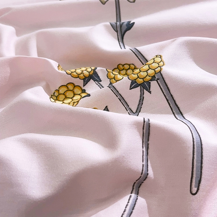 91家纺网 家纺一手货源 找家纺 禹祥家纺 2026新款全棉蚕丝被被子被芯冬被子母被提花蚕丝被 被子被芯 伊人粉