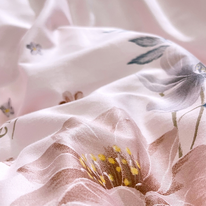 91家纺网 家纺一手货源 找家纺 禹祥家纺 2026新款全棉蚕丝被被子被芯冬被子母被提花蚕丝被 被子被芯 心愿粉