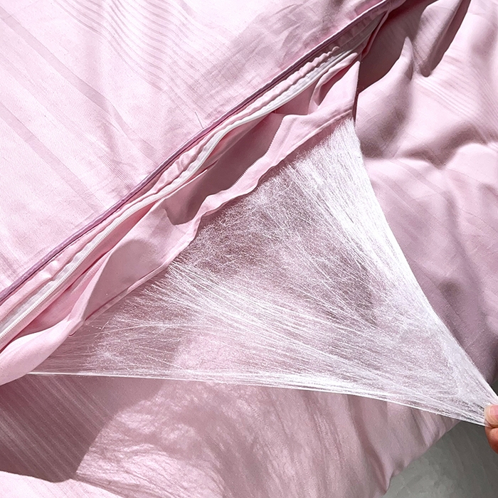 91家纺网 家纺一手货源 找家纺 禹祥家纺 2026新款全棉蚕丝被被子被芯冬被子母被提花蚕丝被 被子被芯 轻轻语录粉色