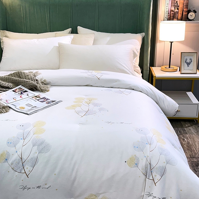 91家纺网 家纺一手货源 找家纺 禹祥家纺 2026新款全棉蚕丝被被子被芯冬被子母被提花蚕丝被 被子被芯 叶知秋