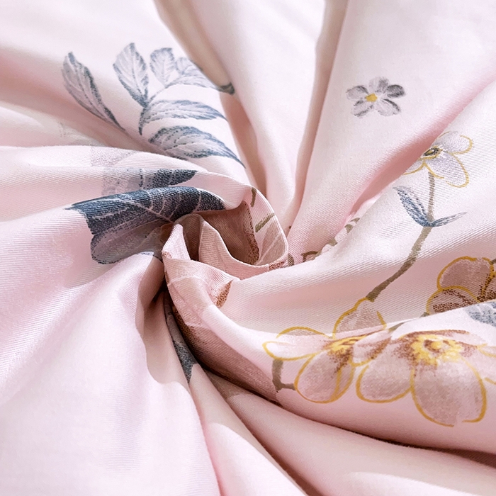 91家纺网 家纺一手货源 找家纺 禹祥家纺 2026新款全棉蚕丝被被子被芯冬被子母被提花蚕丝被 被子被芯 心愿粉