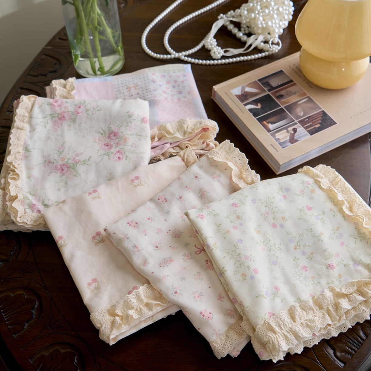 91家纺网 家纺一手货源 找家纺 （总）洋铭区（原狠狠爱） 2026新款双层纱皱皱花边夏被夏凉被空调被三件套