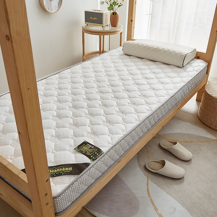 91家纺网 家纺一手货源 找家纺 优莱床垫 2026新款乳胶记忆海棉中国结款床垫-学生款 记忆棉皇冠白