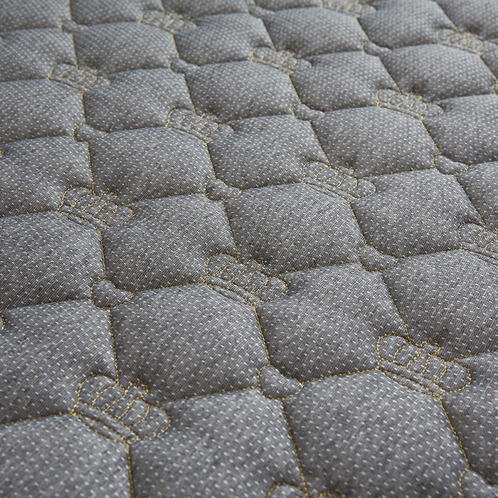 91家纺网 家纺一手货源 找家纺 优莱床垫 2026新款乳胶记忆海棉中国结款床垫-学生款 记忆棉皇冠灰