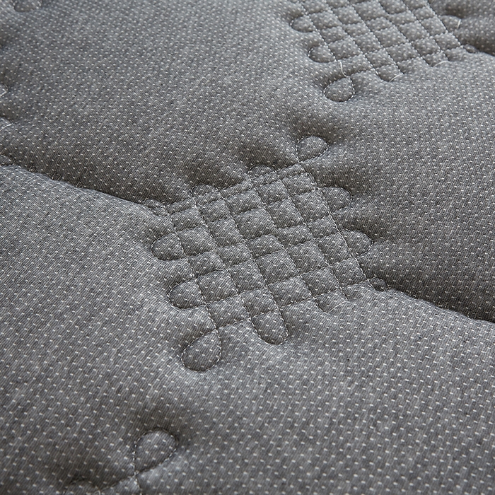 91家纺网 家纺一手货源 找家纺 优莱床垫 2026新款乳胶记忆海棉中国结款床垫-学生款 记忆棉中国结灰