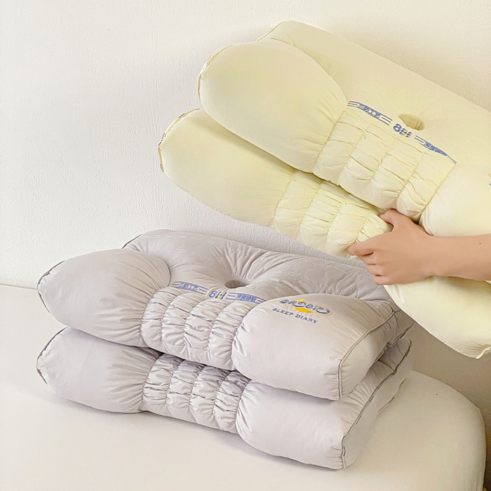 91家纺网 家纺一手货源 找家纺 她喜爱枕芯 2026新款睡眠日记颈椎枕头枕芯 组合图