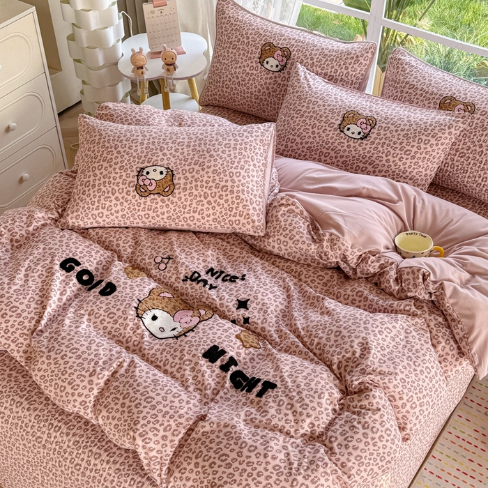 91家纺网 家纺一手货源 找家纺 （总）恋佳居 2026新款毛巾绣古法棉床笠床盖四件套