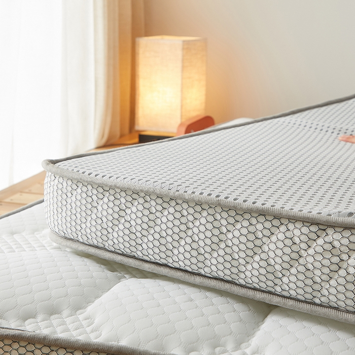 91家纺网 家纺一手货源 找家纺 优莱床垫 2026新款乳胶记忆海棉中国结款床垫-大床款 记忆棉中国结白