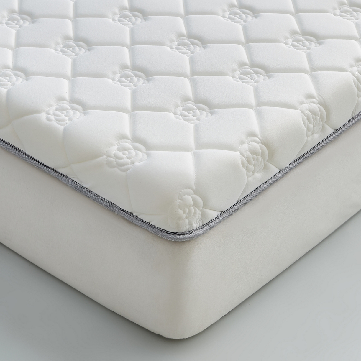 91家纺网 家纺一手货源 找家纺 （总）优莱床垫 2026新款乳胶抗压棉玫瑰单边床垫