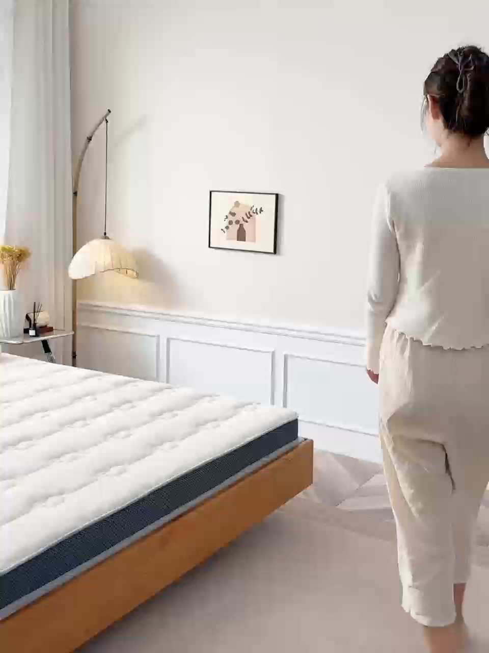91家纺网 家纺一手货源 找家纺 （总）优莱床垫 2026新款羊毛床垫-立体款